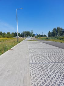 Budowa drogi dojazdowej do przystanku kolejowego Wrocław Wojnów Wschodni